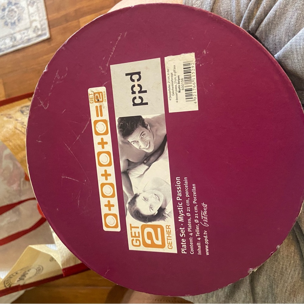 Decorative Multicolor Dinnerware Plate - Picture 2 of 15